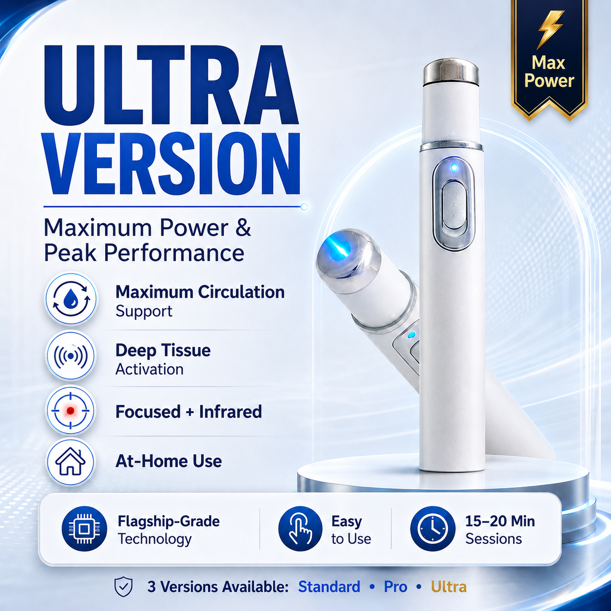 🎉Next-Generation Ultrasonic Shock Wave Therapy Massager✨